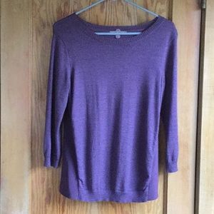 Smartwool purple sweater size small.